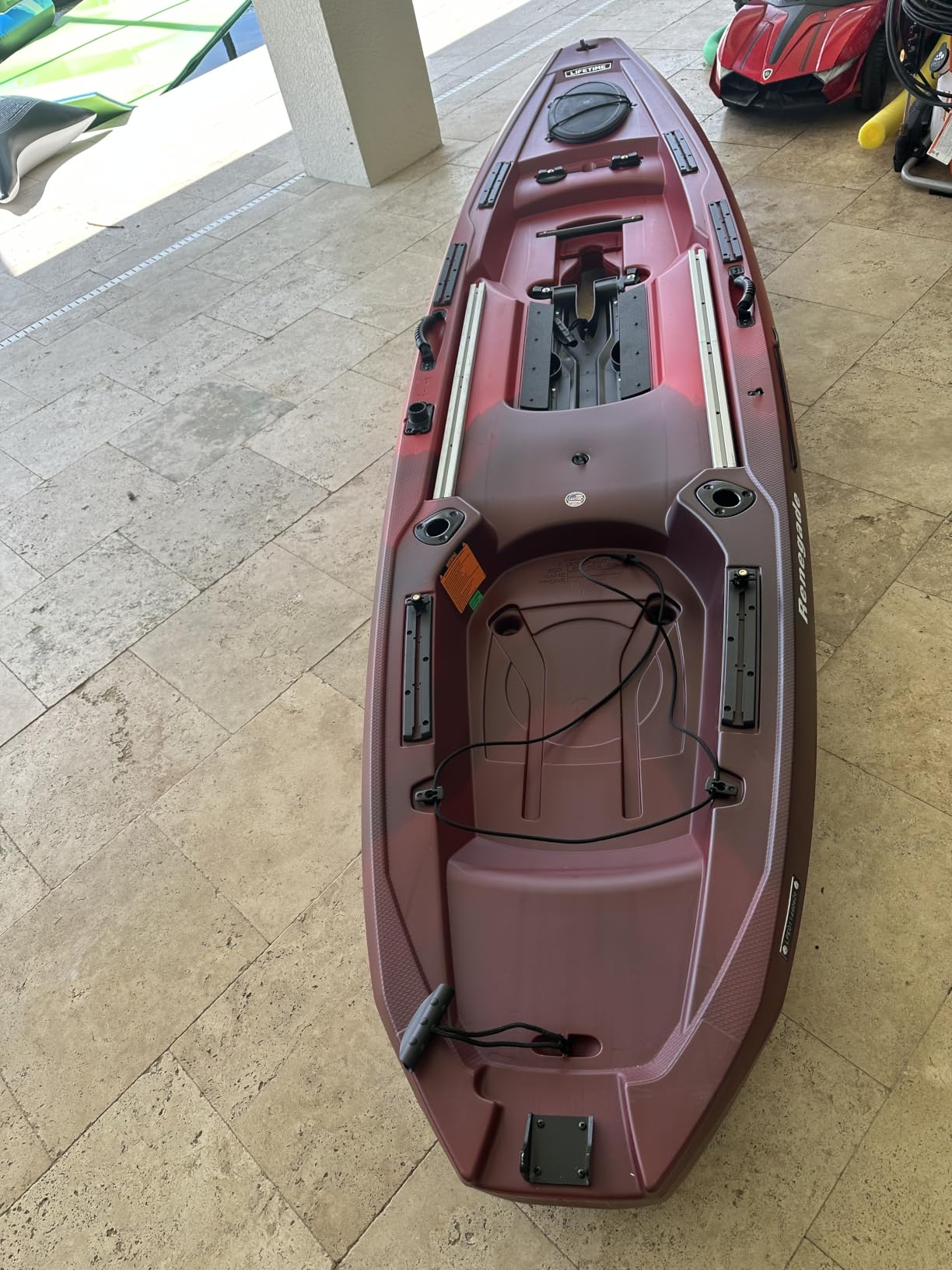 Lifetime Renegade 116 Pedal Drive Fishing Kayak customer photo 2