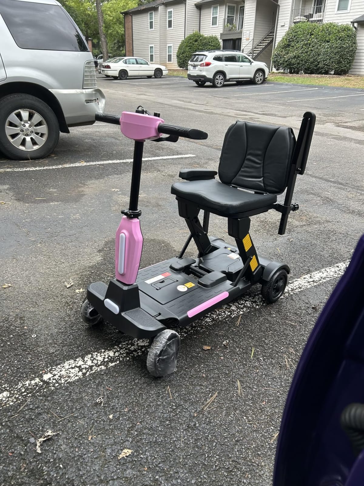 Mobility Scooter for Seniors & Adults, 4 Wheel Foldable Scooter customer photo 2