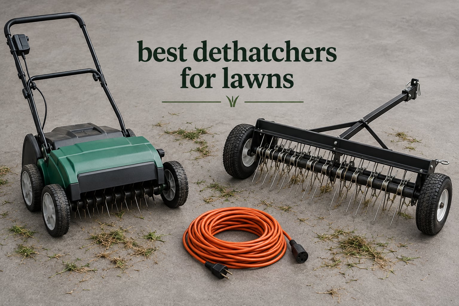 best dethatchers for lawns