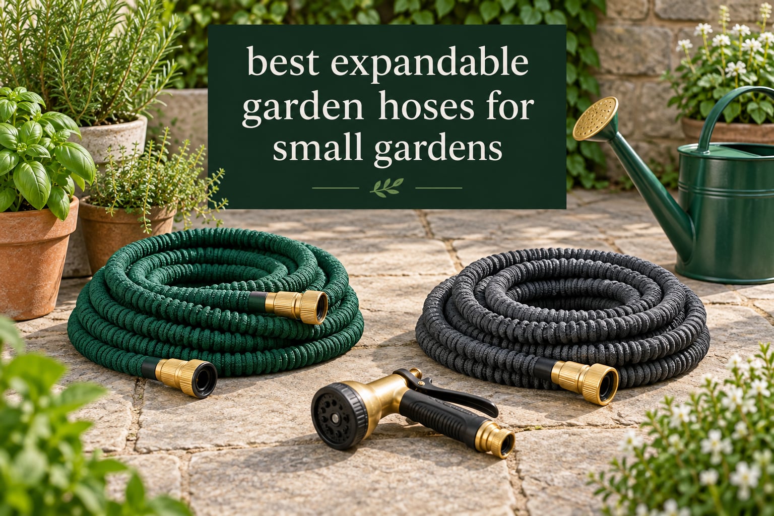 best expandable garden hoses for small gardens