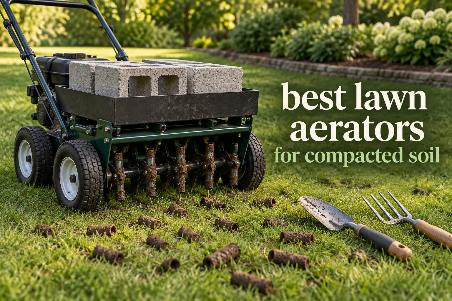 best lawn aerators for compacted soil