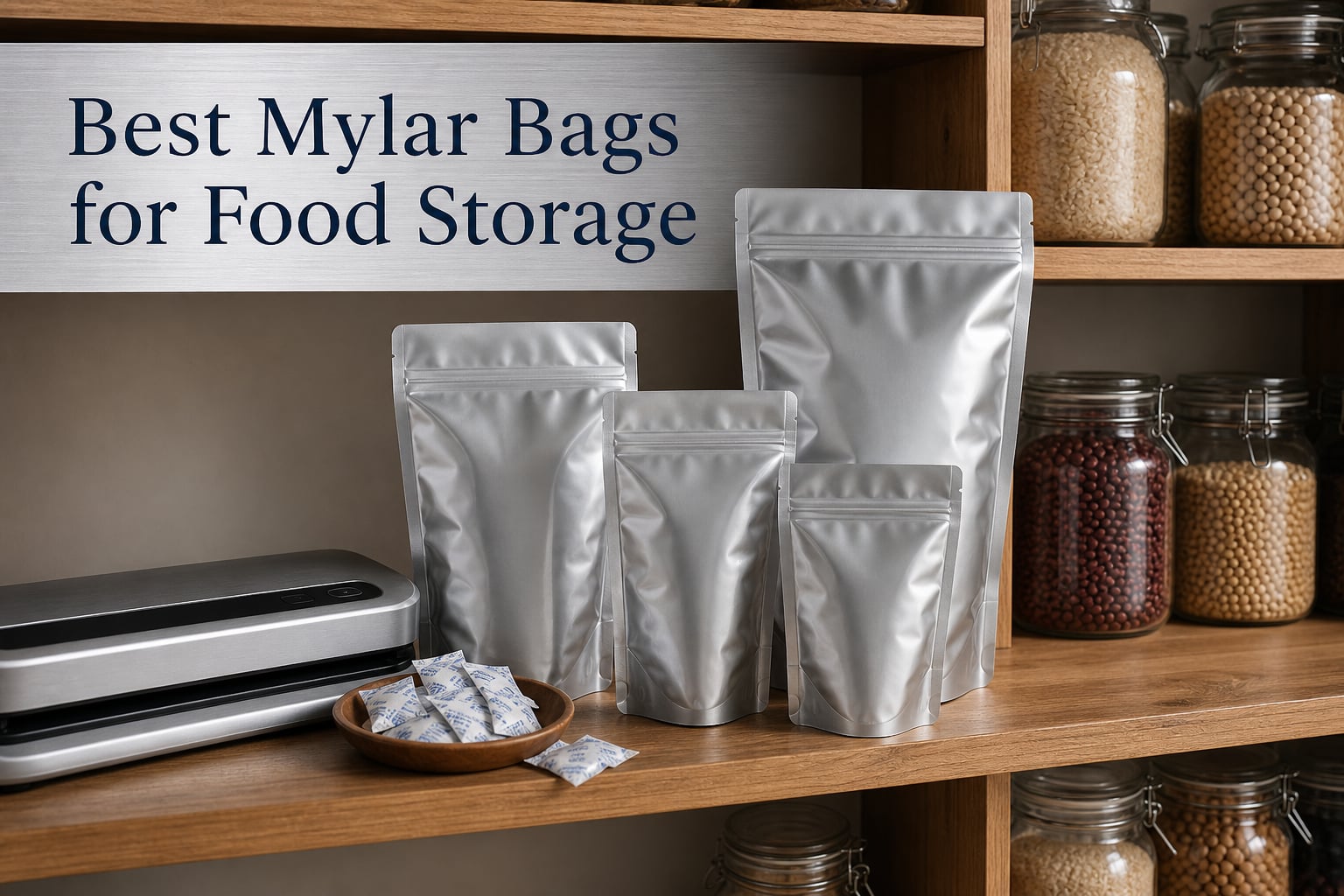 Best Mylar Bags for Food Storage