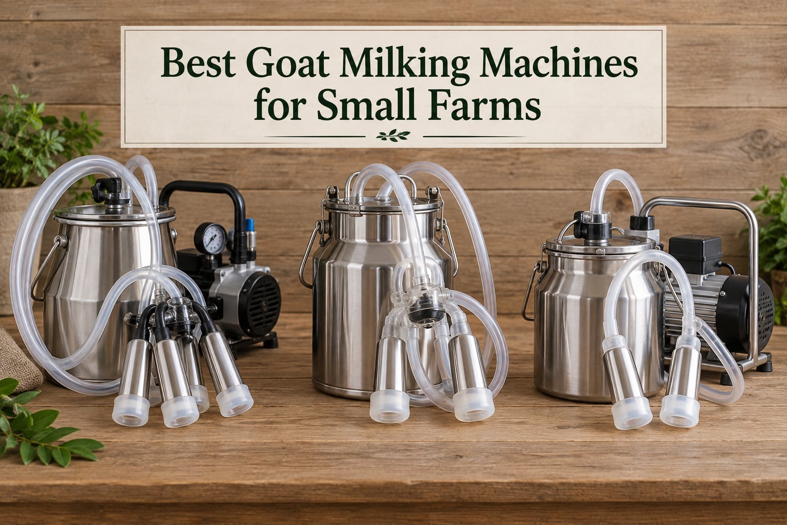 Best Goat Milking Machines for Small Farms