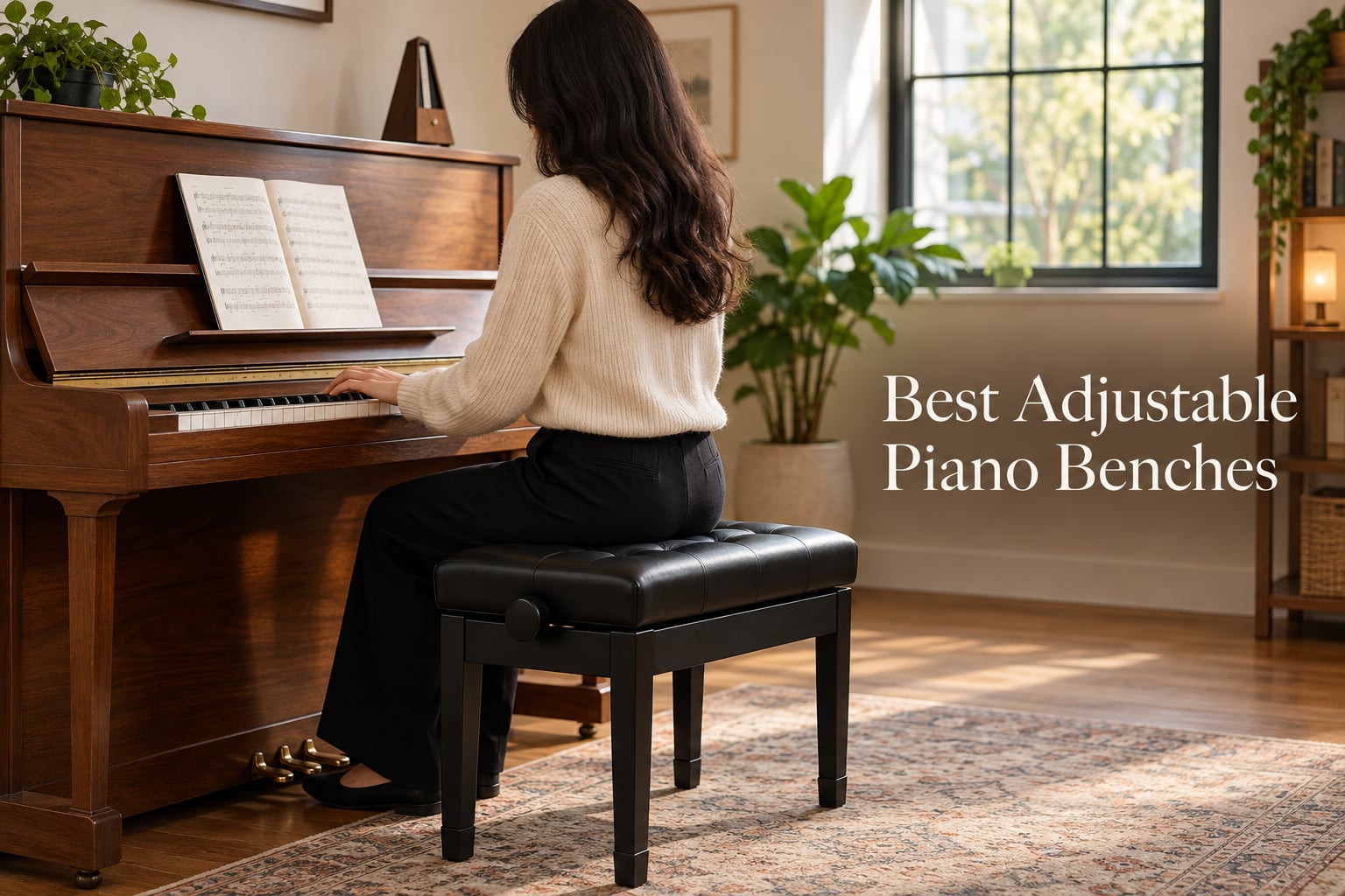 Best Adjustable Piano Benches