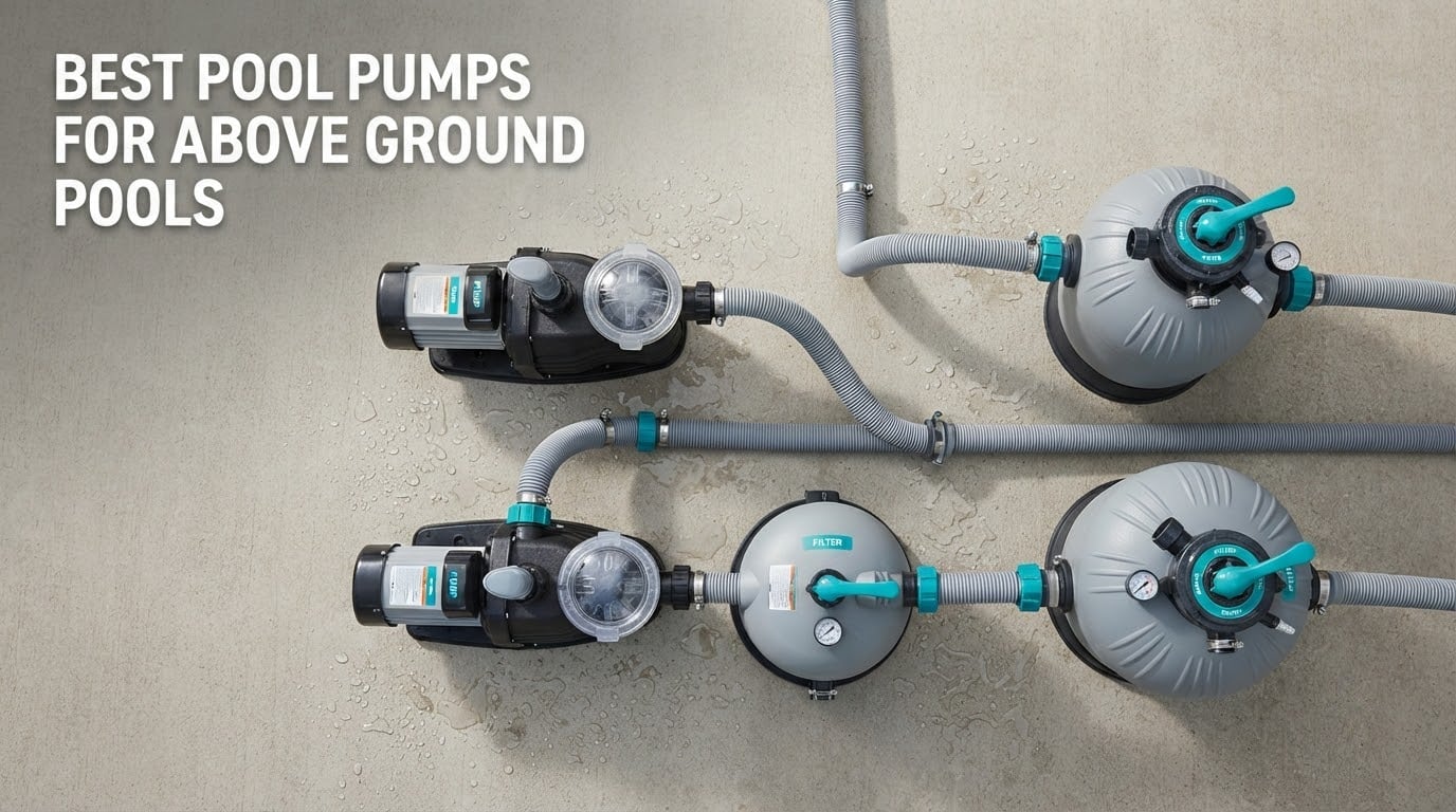 best pool pumps for above ground pools