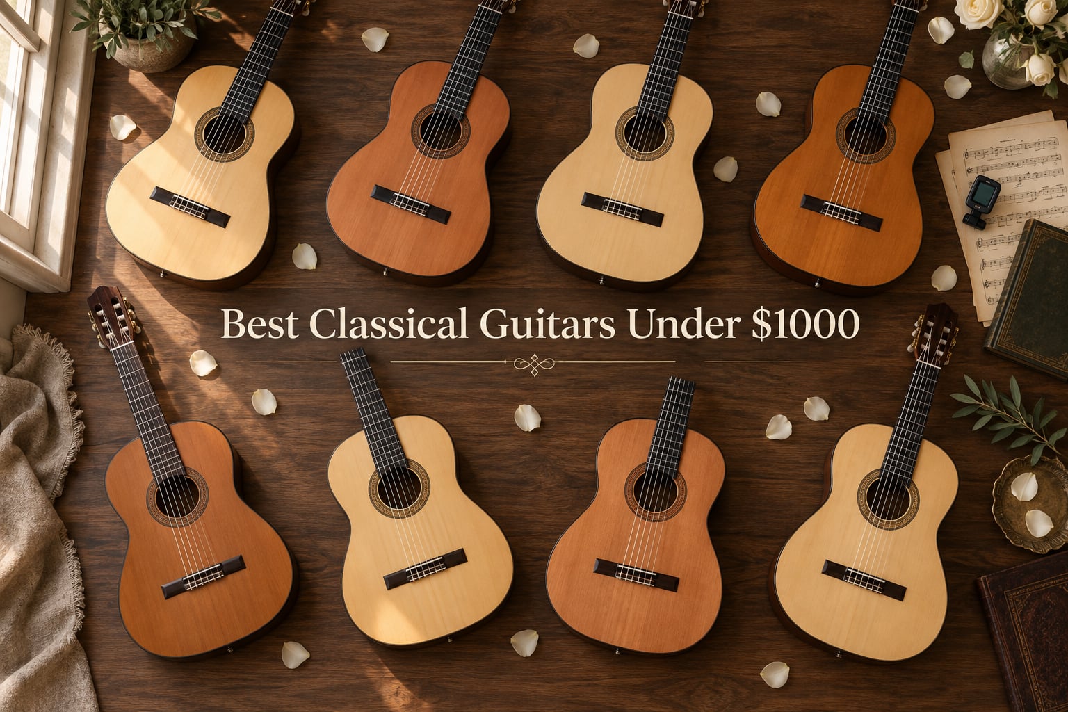 Best Classical Guitars Under $1000