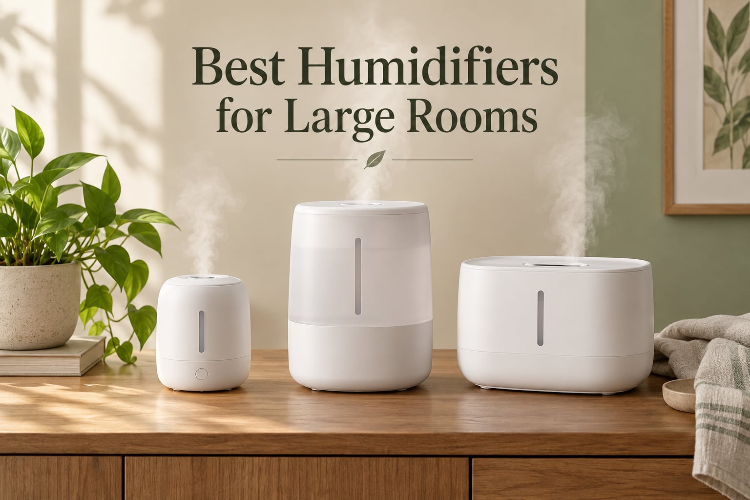 Best Humidifiers for Large Rooms