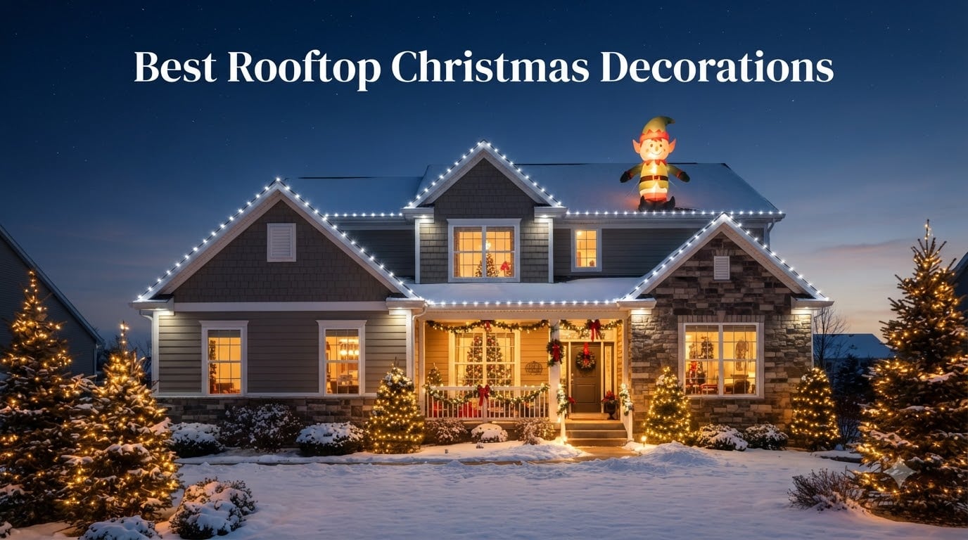 Best Rooftop Christmas Decorations