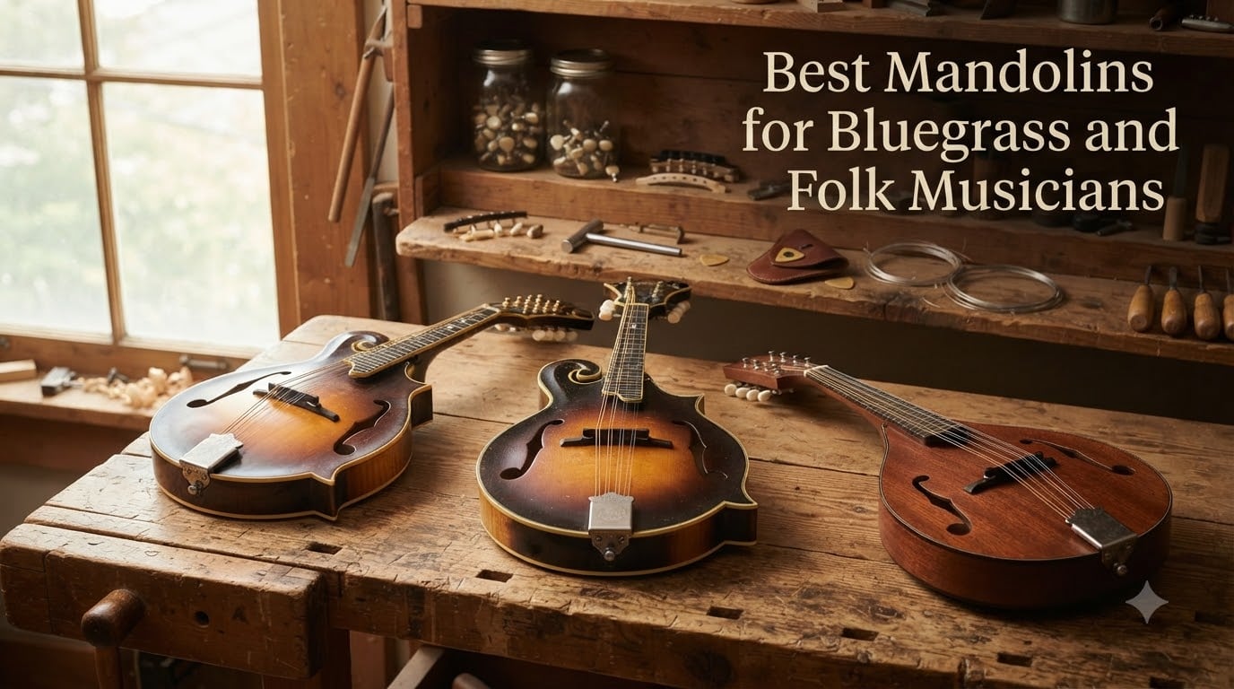 Best Mandolins for Bluegrass and Folk Musicians