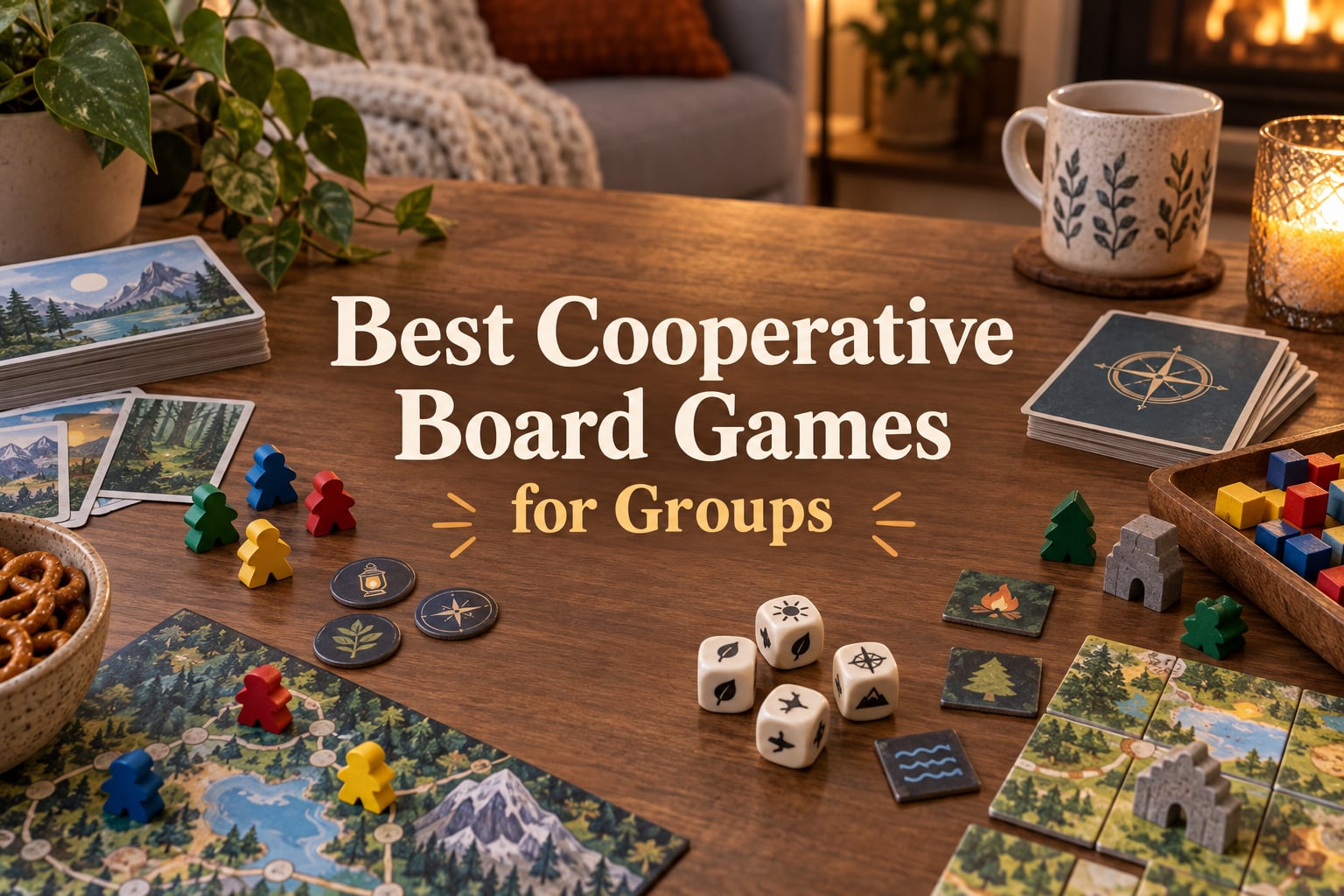 Best Cooperative Board Games for Groups