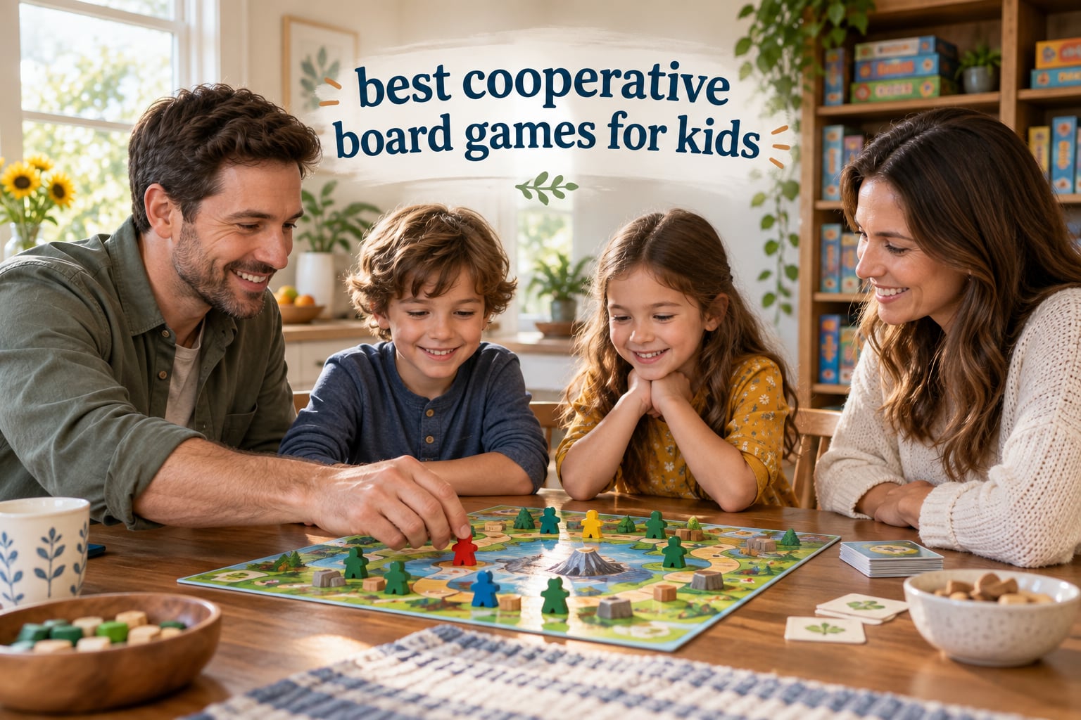 best cooperative board games for kids