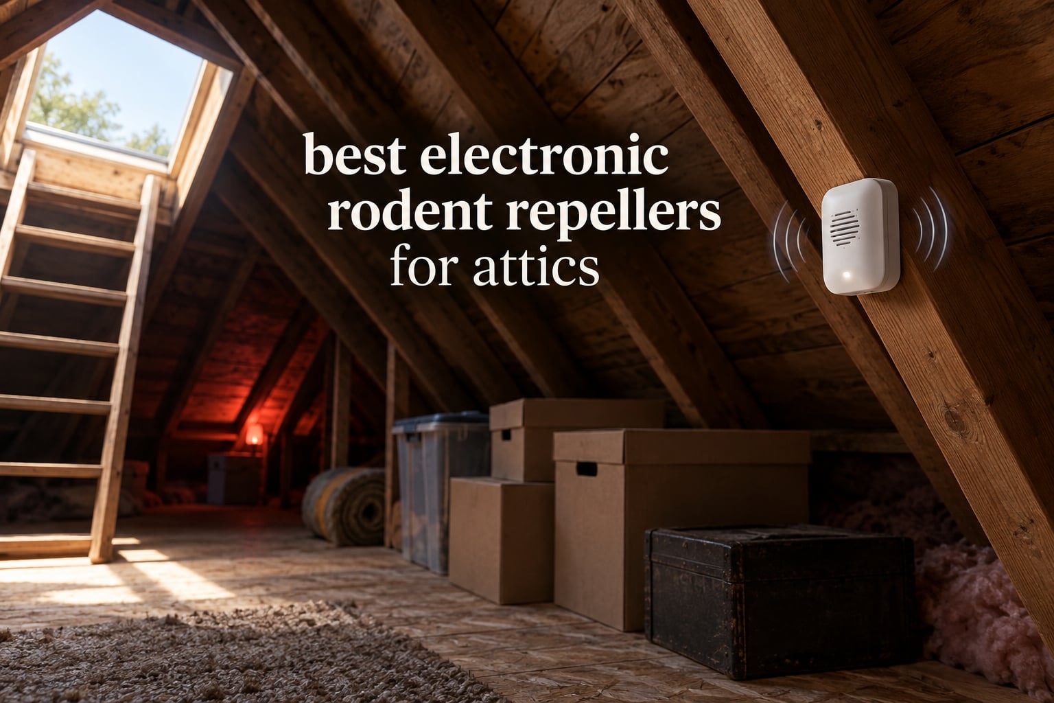 best electronic rodent repellers for attics