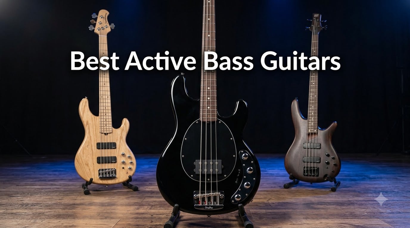 Best Active Bass Guitars
