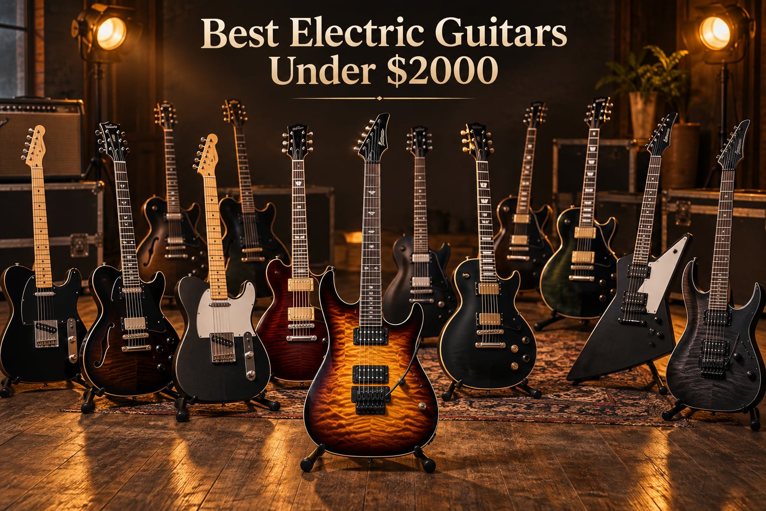 Best Electric Guitars Under $2000