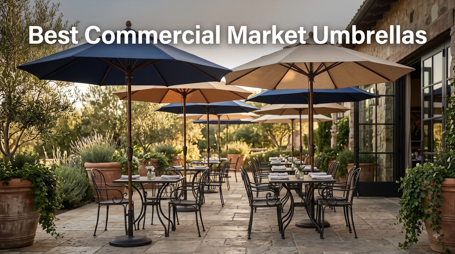 Best Commercial Market Umbrellas