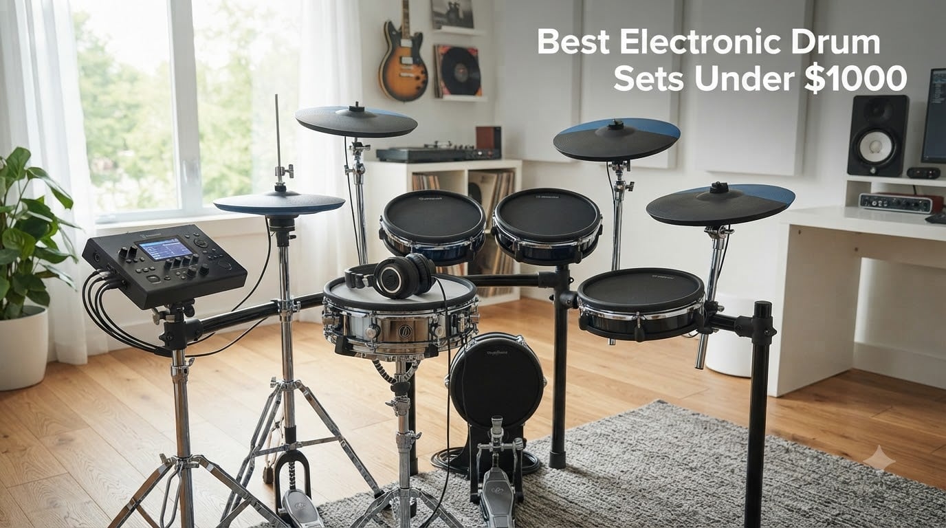 Best Electronic Drum Sets Under $1000
