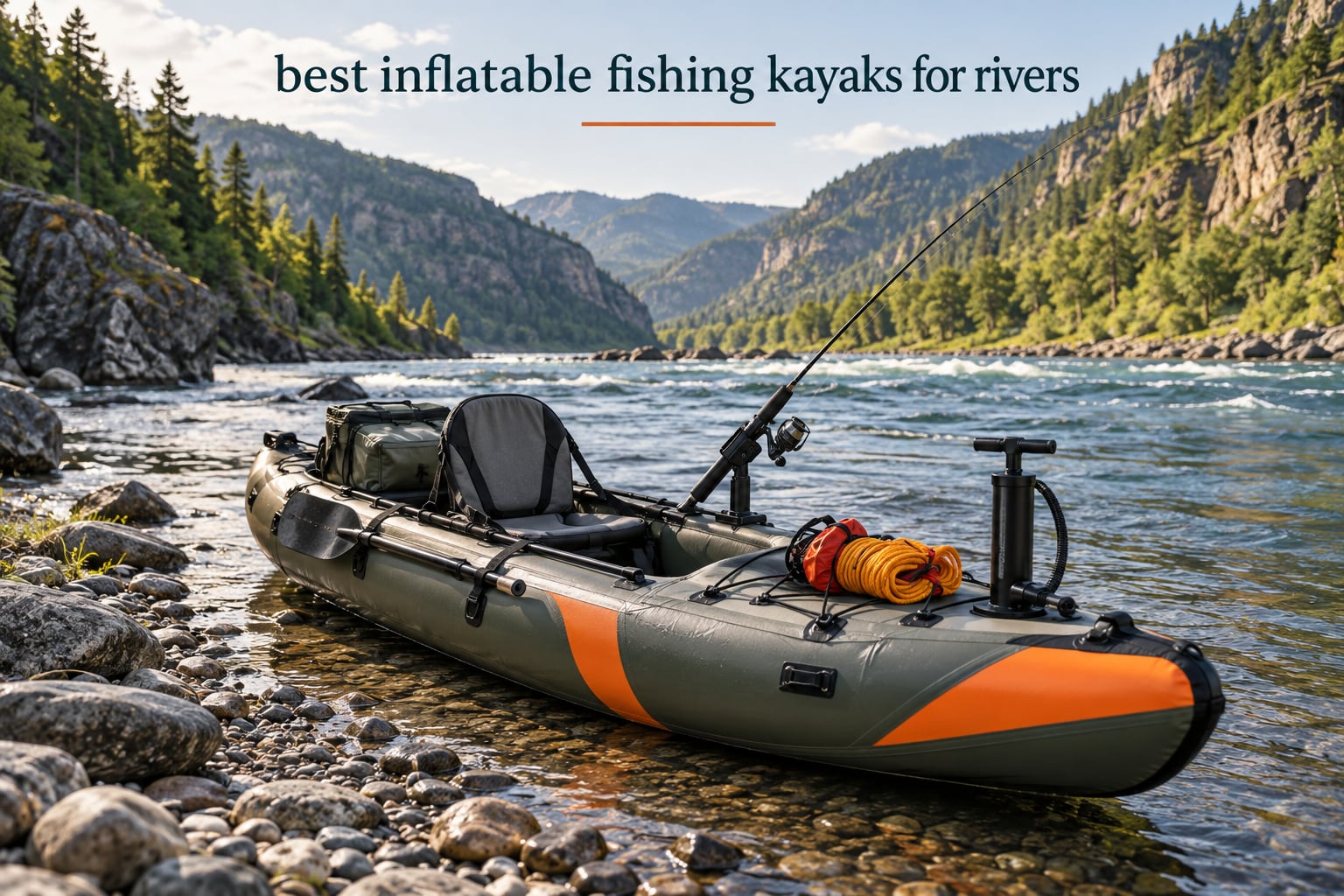 best inflatable fishing kayaks for rivers