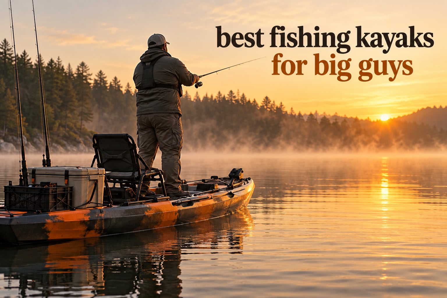 best fishing kayaks for big guys