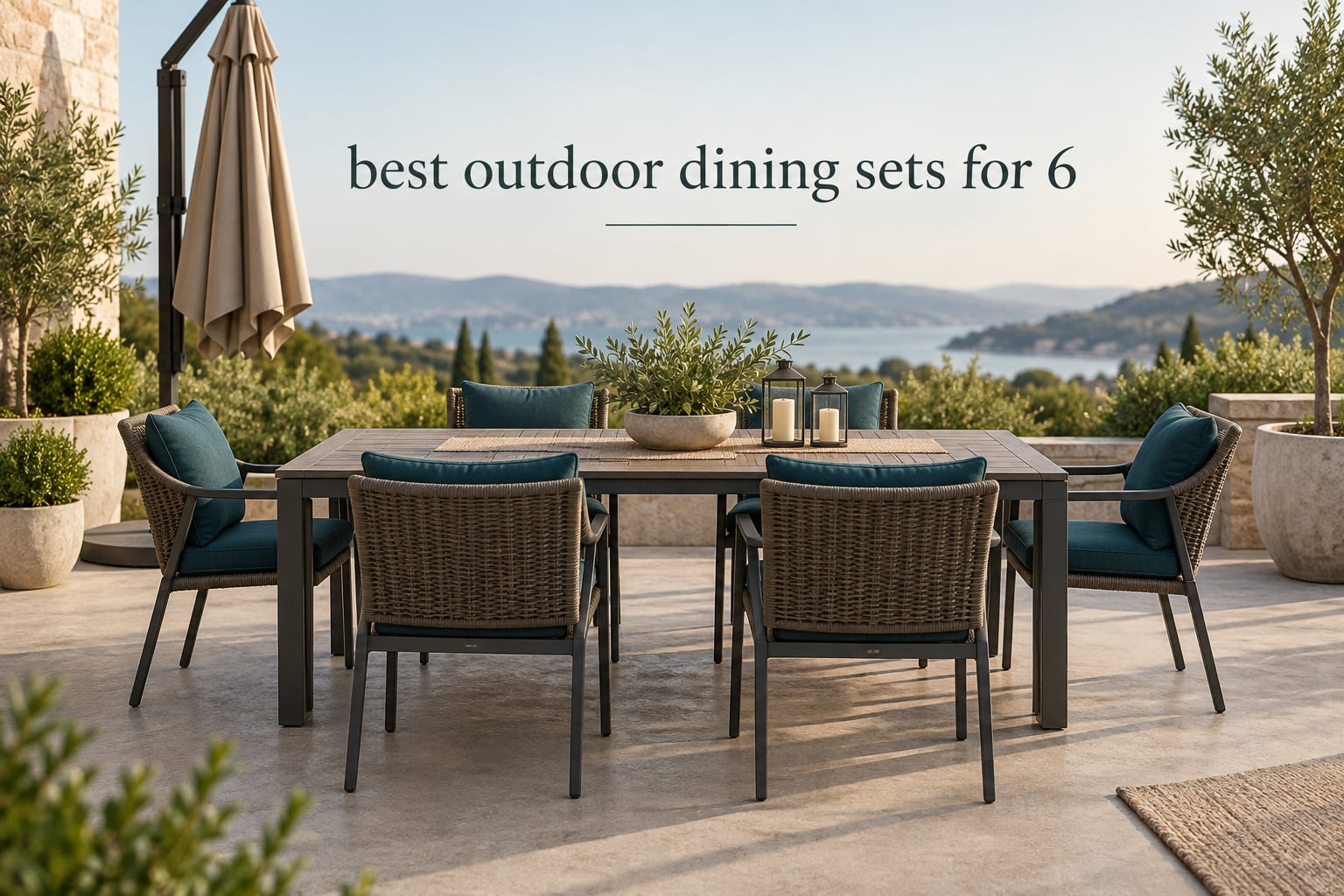 best outdoor dining sets for 6