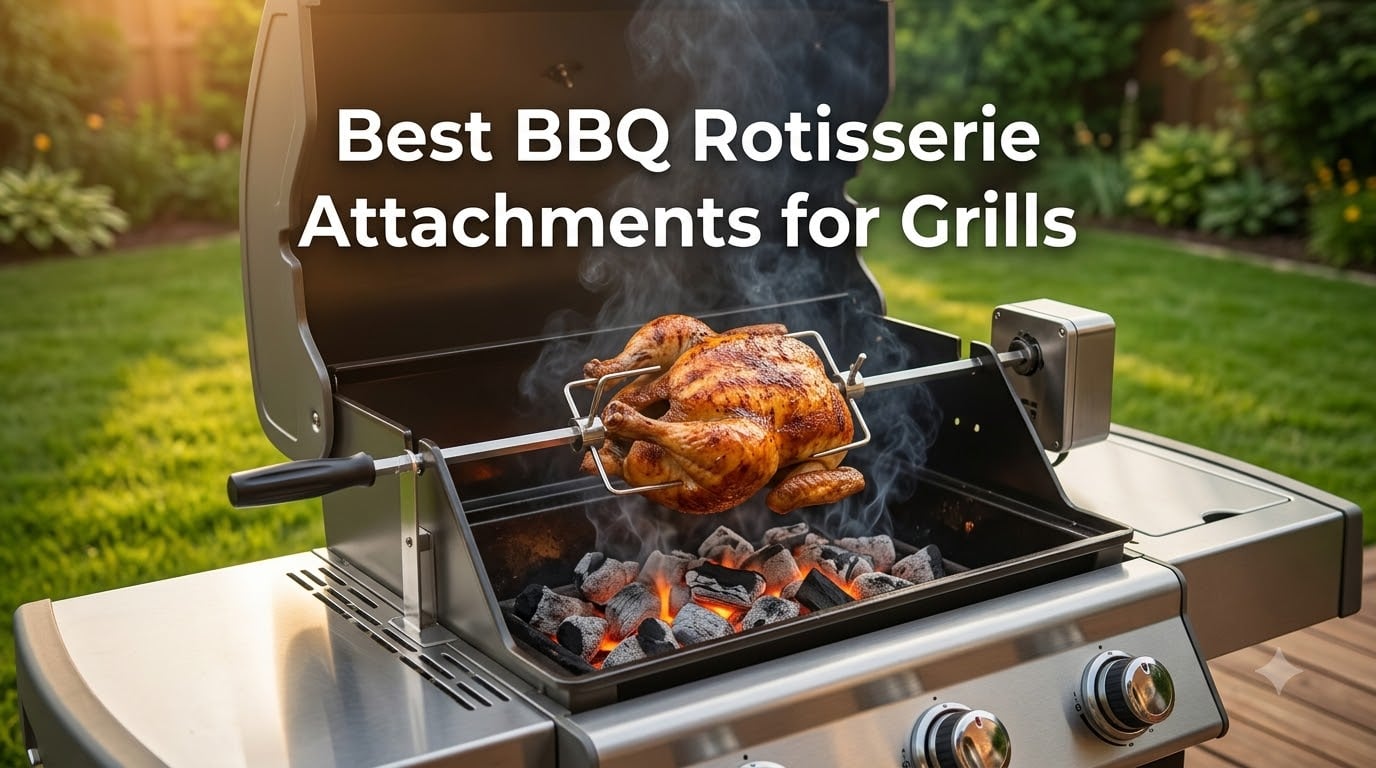 Best BBQ Rotisserie Attachments for Grills