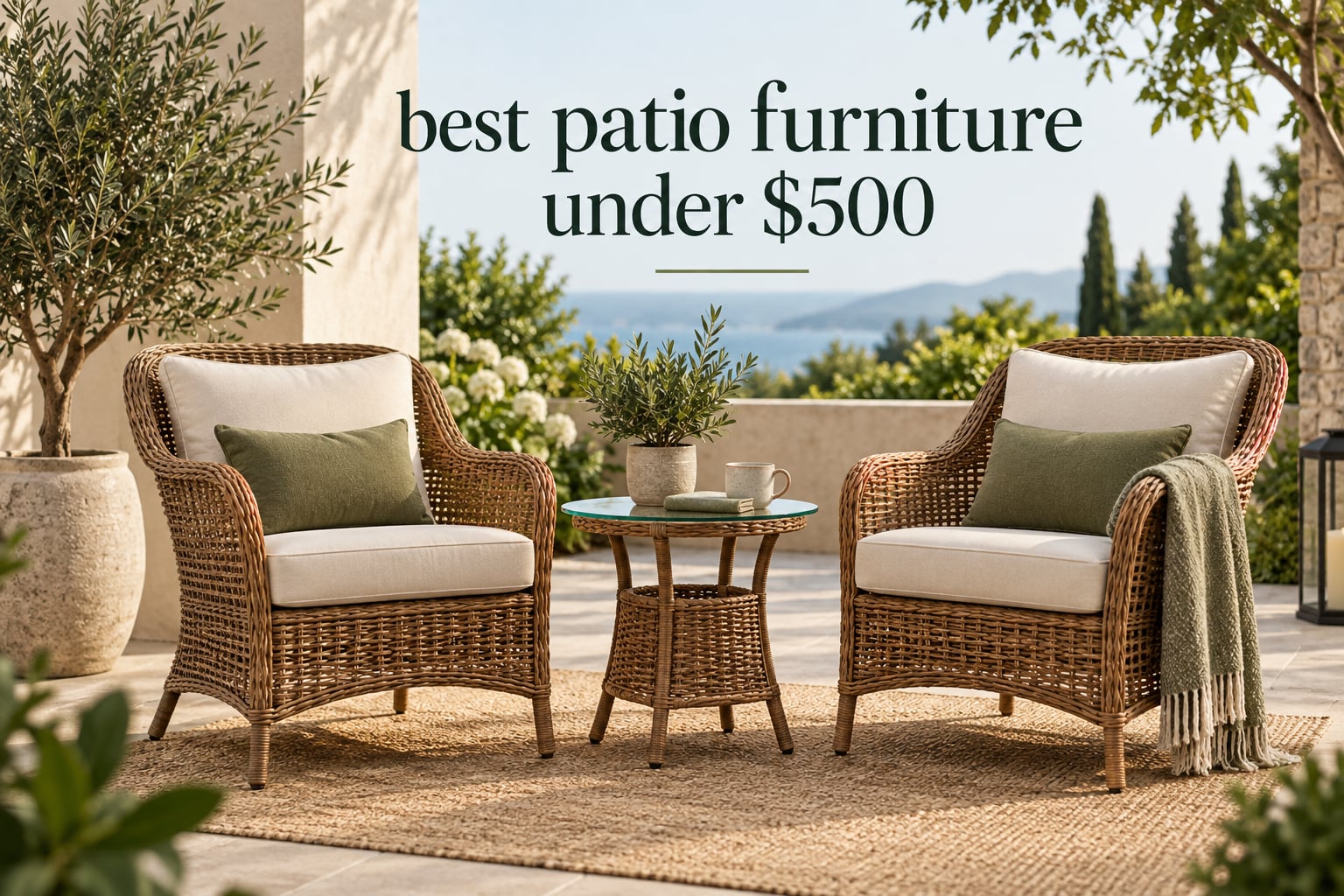 best patio furniture under $500