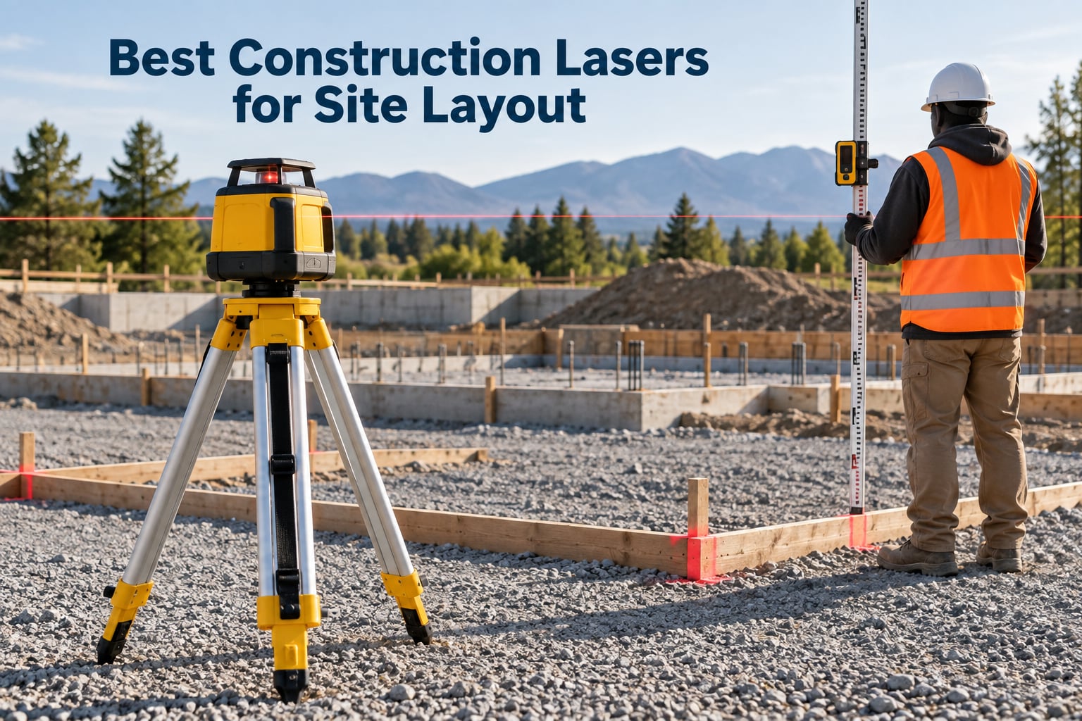 Best Construction Lasers for Site Layout