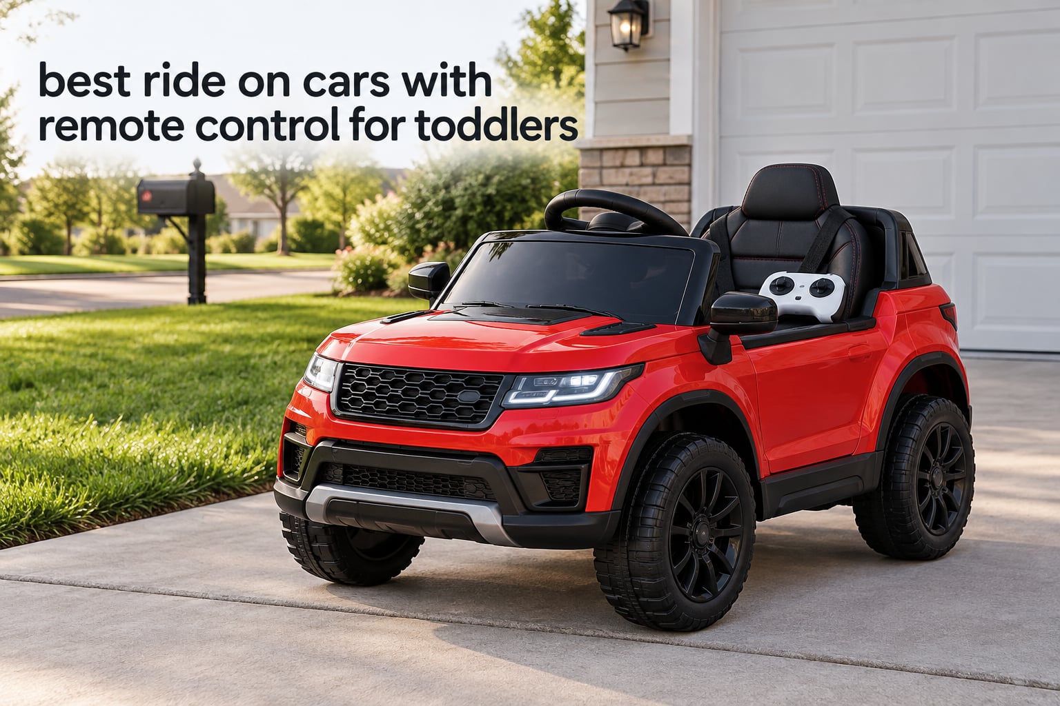 best ride on cars with remote control for toddlers