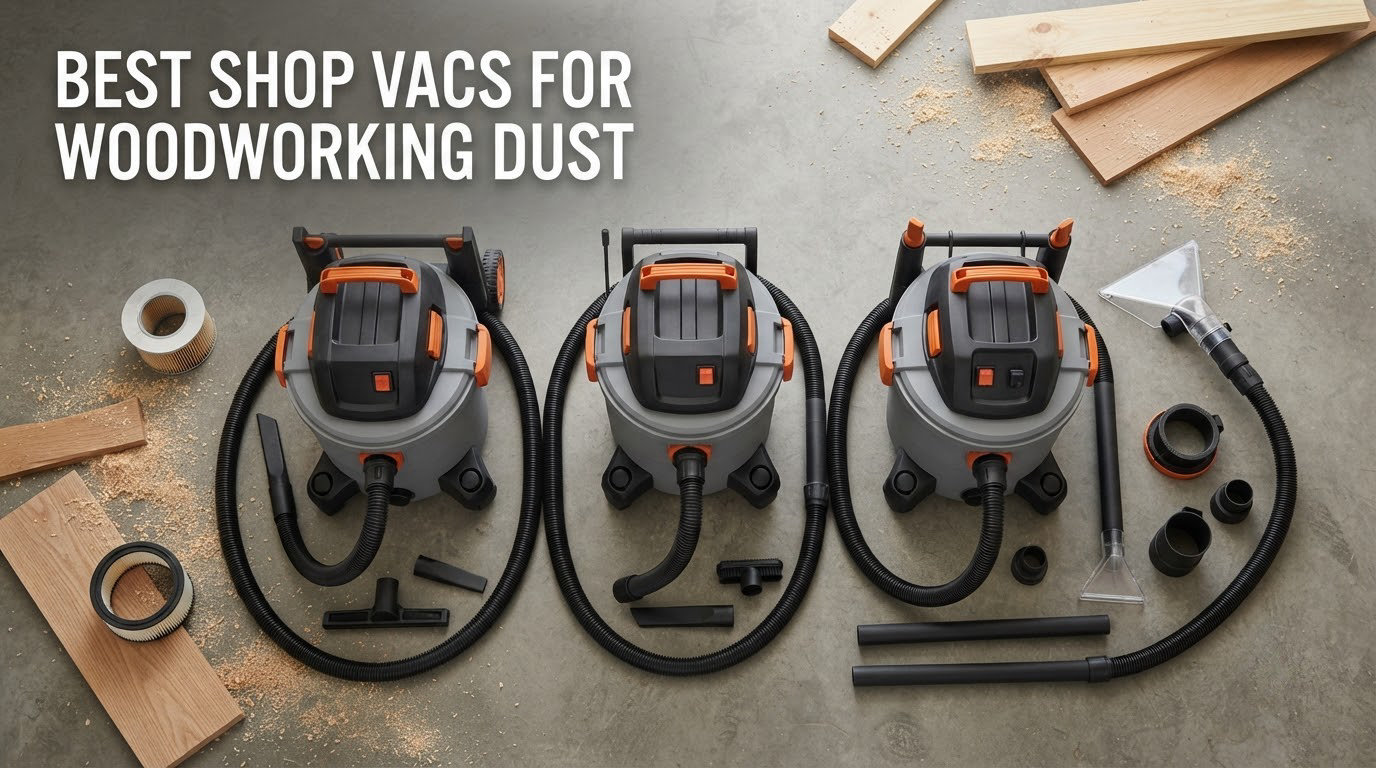 best shop vacs for woodworking dust