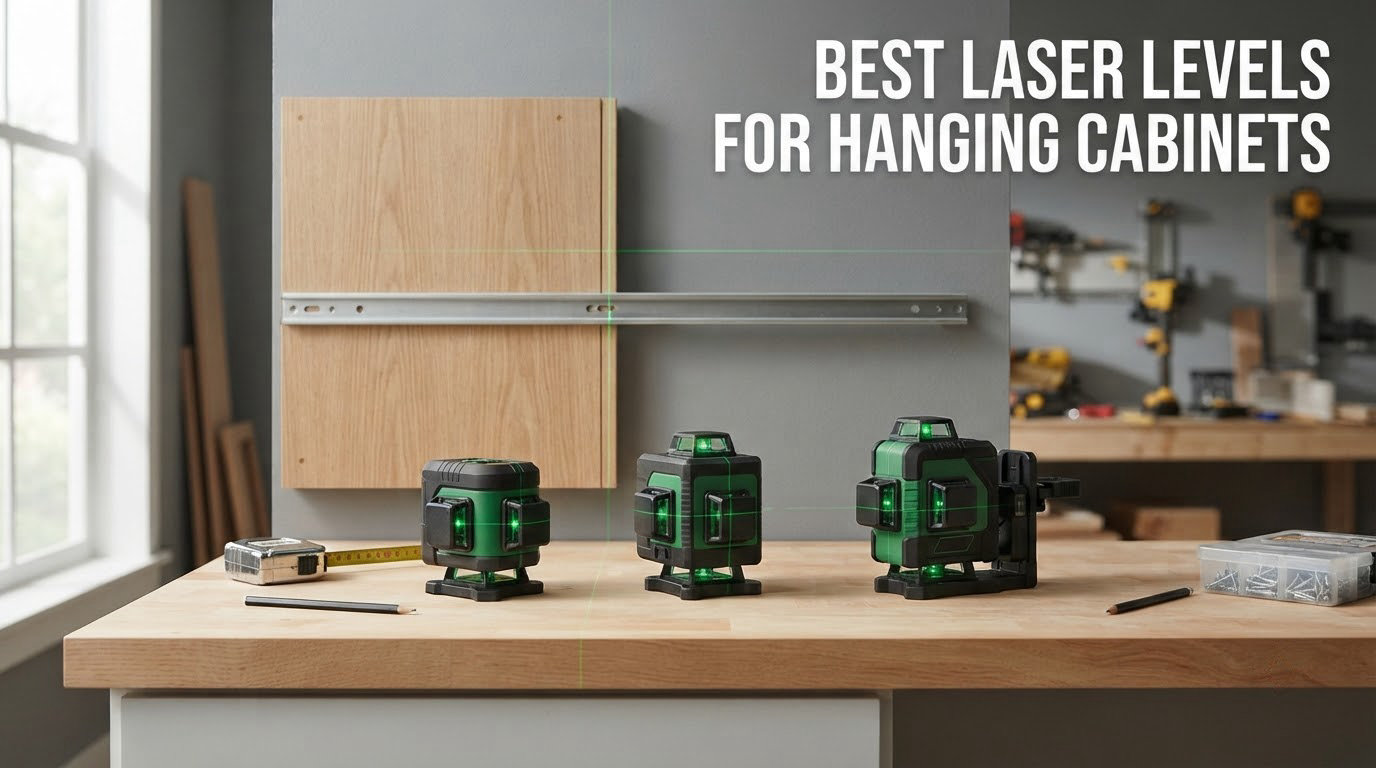 best laser levels for hanging cabinets