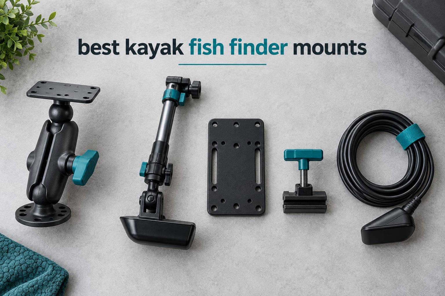 best kayak fish finder mounts