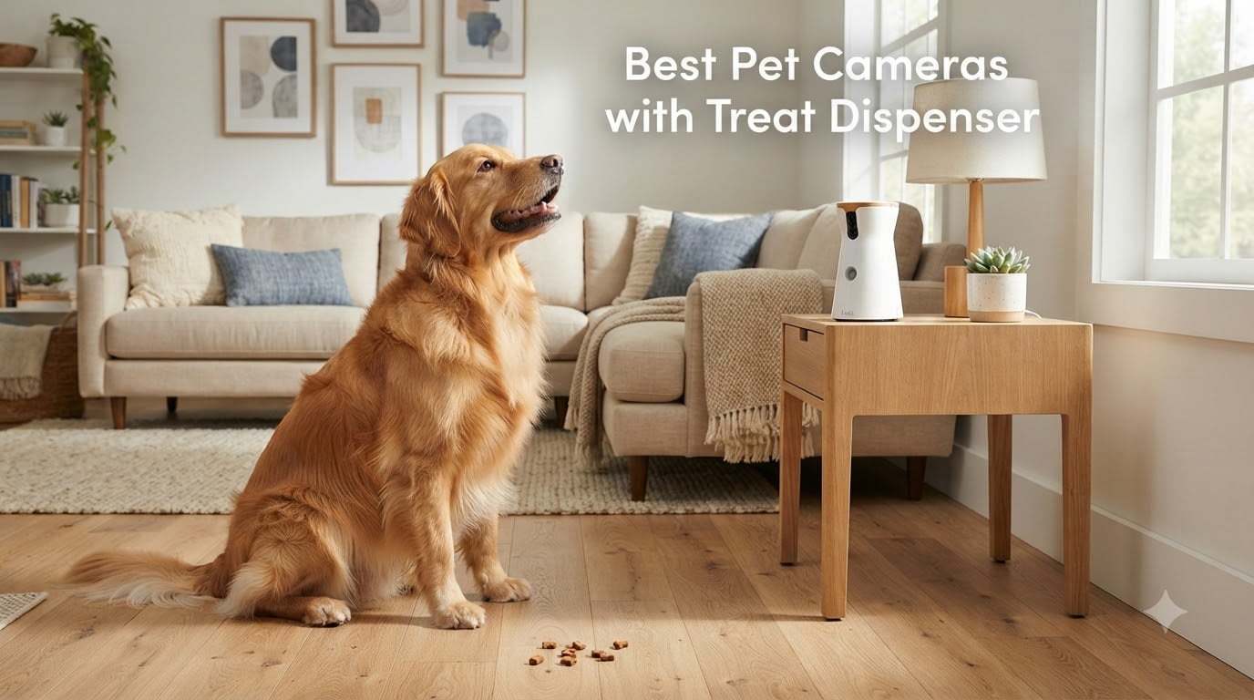Best Pet Cameras with Treat Dispenser