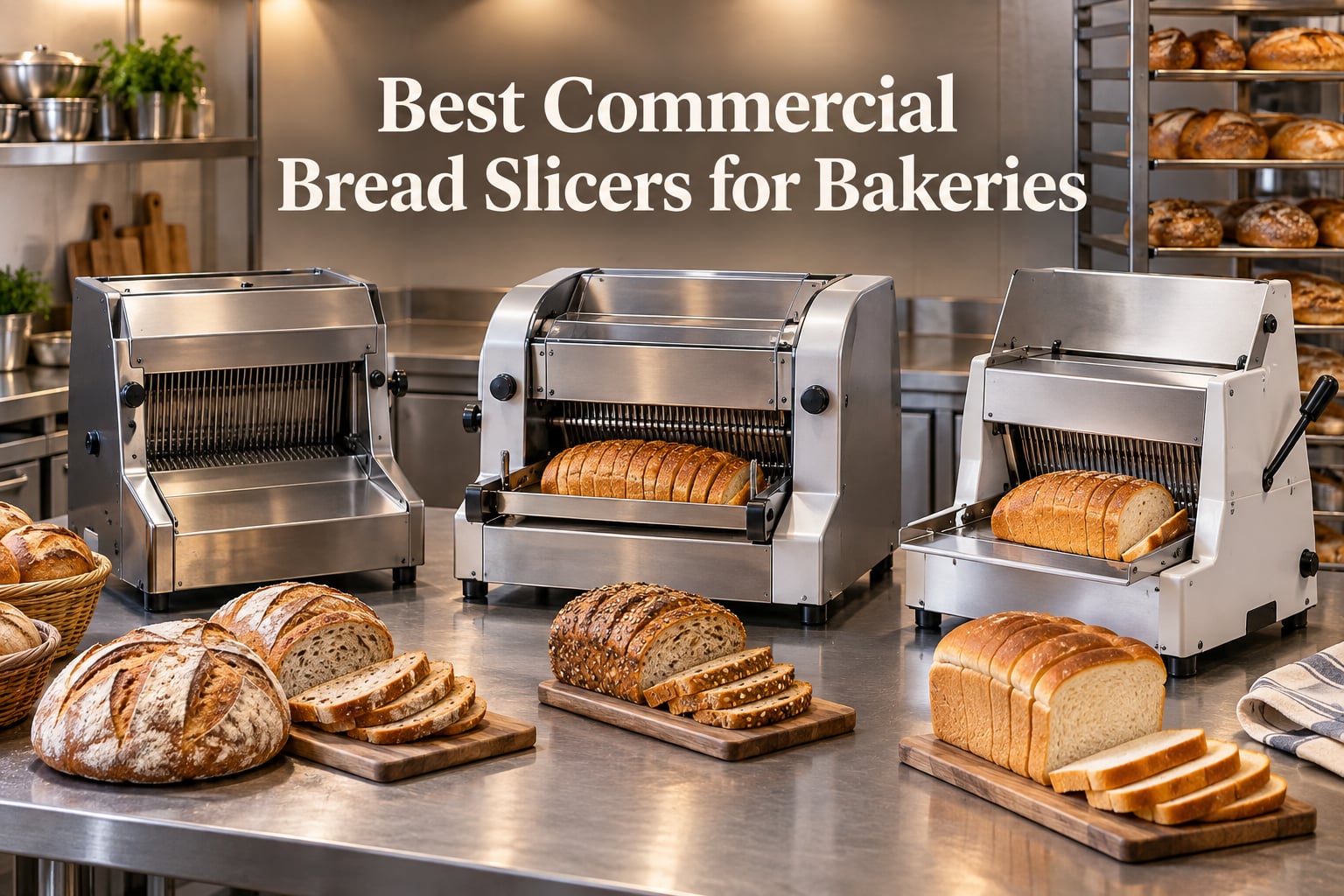 Best Commercial Bread Slicers for Bakeries