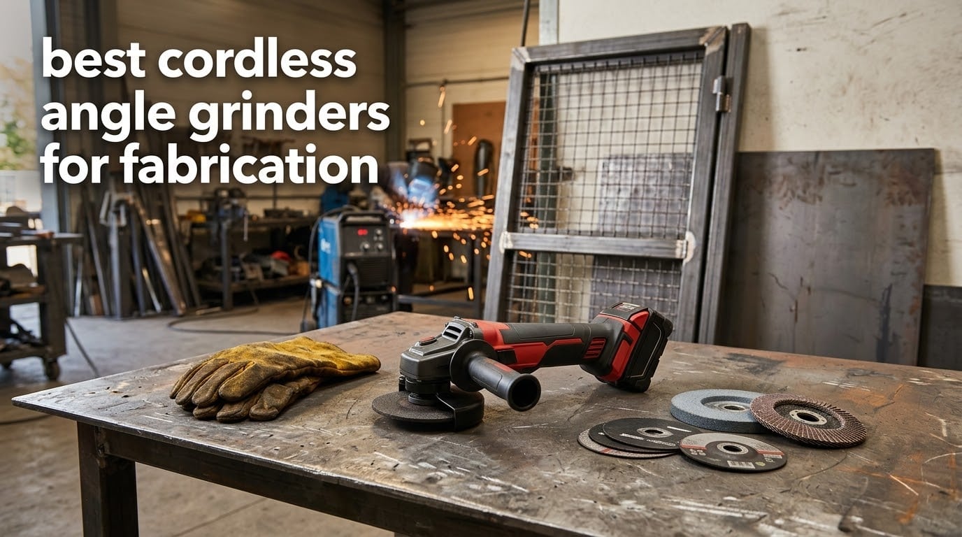 best cordless angle grinders for fabrication