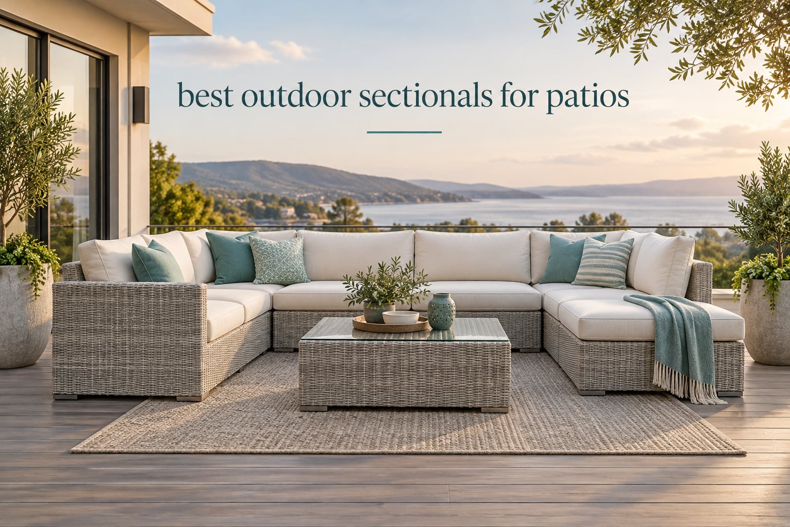 best outdoor sectionals for patios