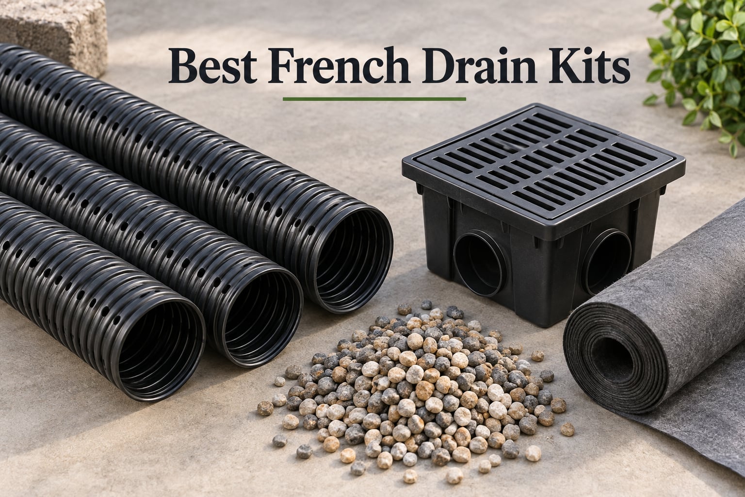 Best French Drain Kits