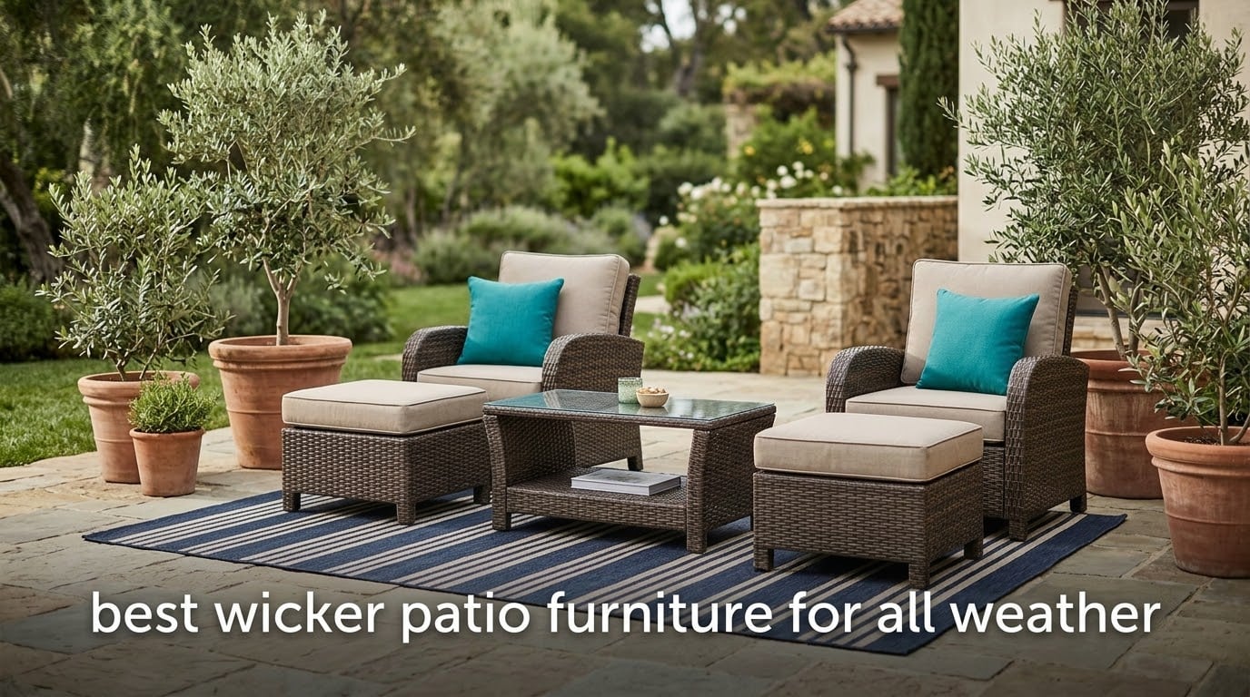 best wicker patio furniture for all weather
