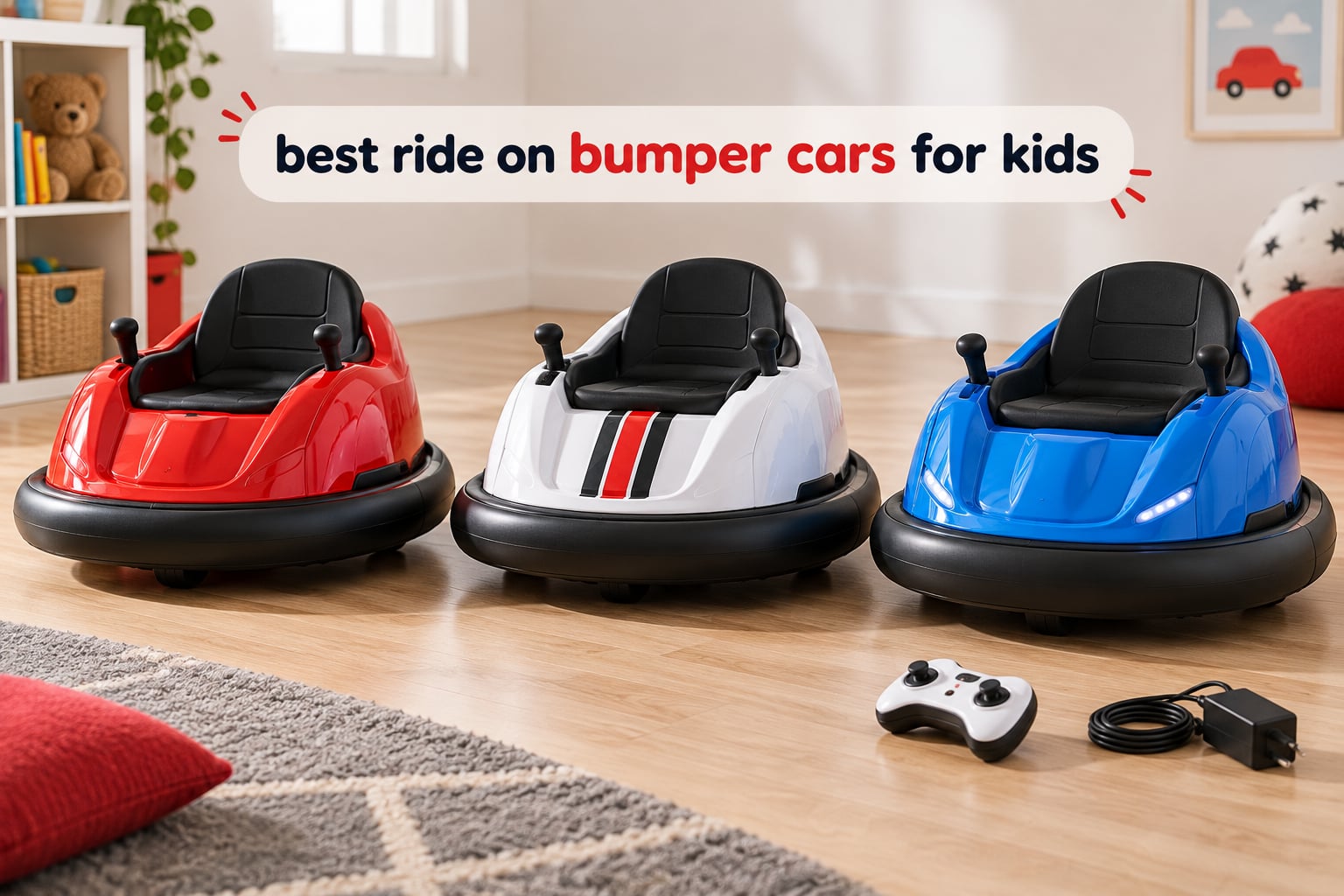 best ride on bumper cars for kids