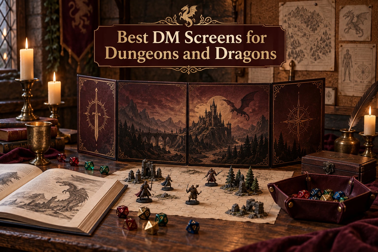Best DM Screens for Dungeons and Dragons