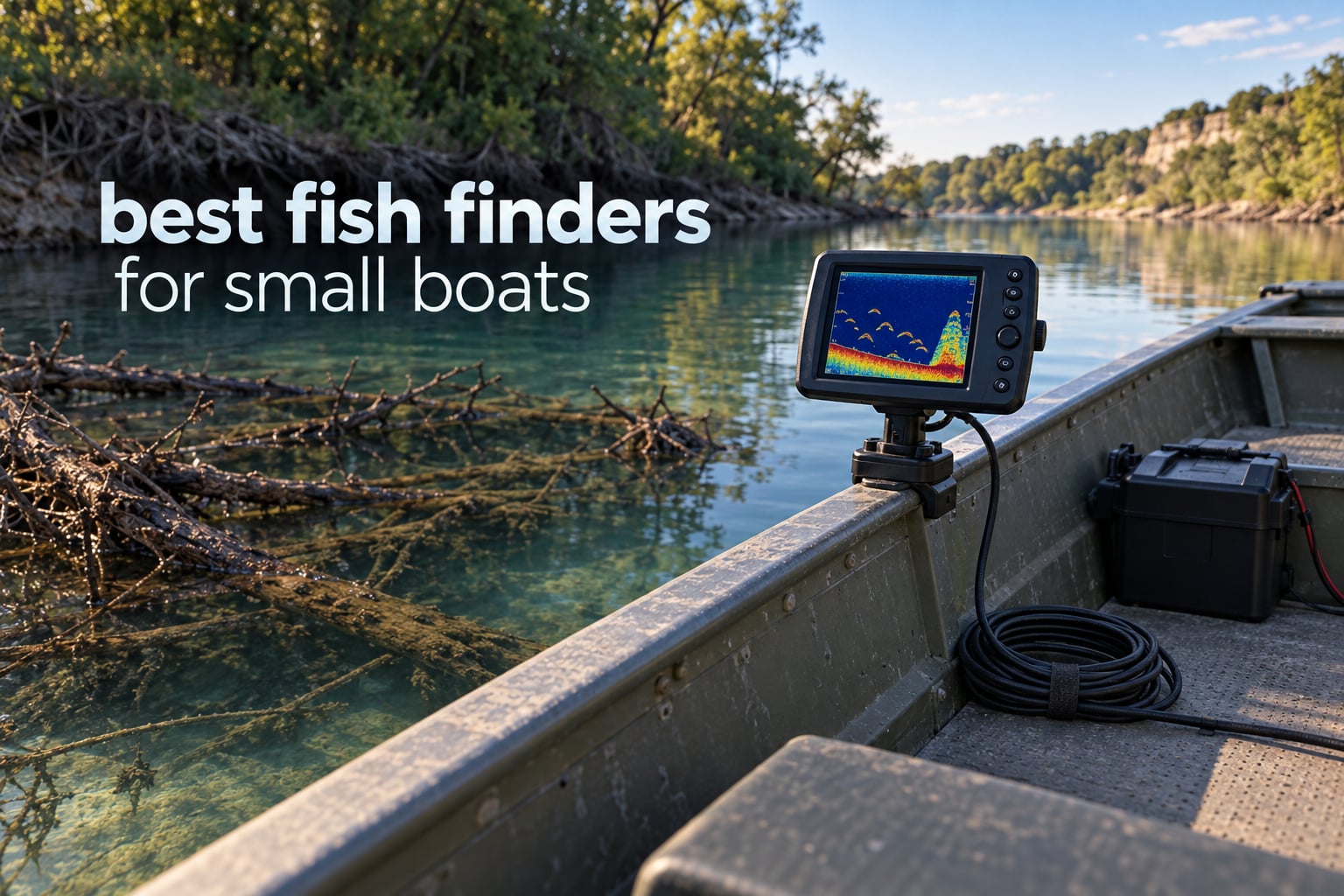 best fish finders for small boats