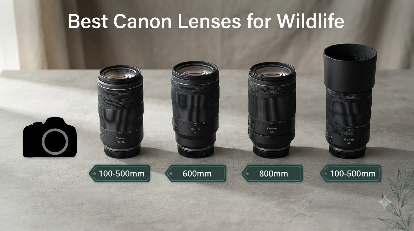 Best Canon Lenses for Wildlife