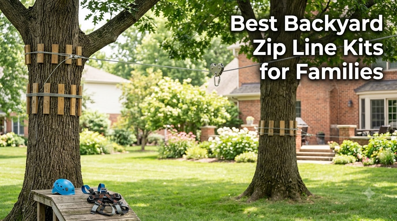 Best Backyard Zip Line Kits for Families