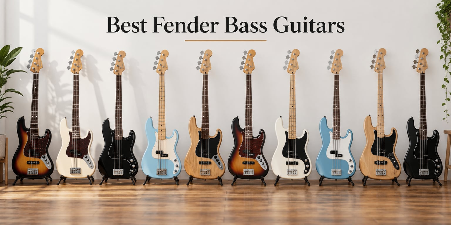 Best Fender Bass Guitars