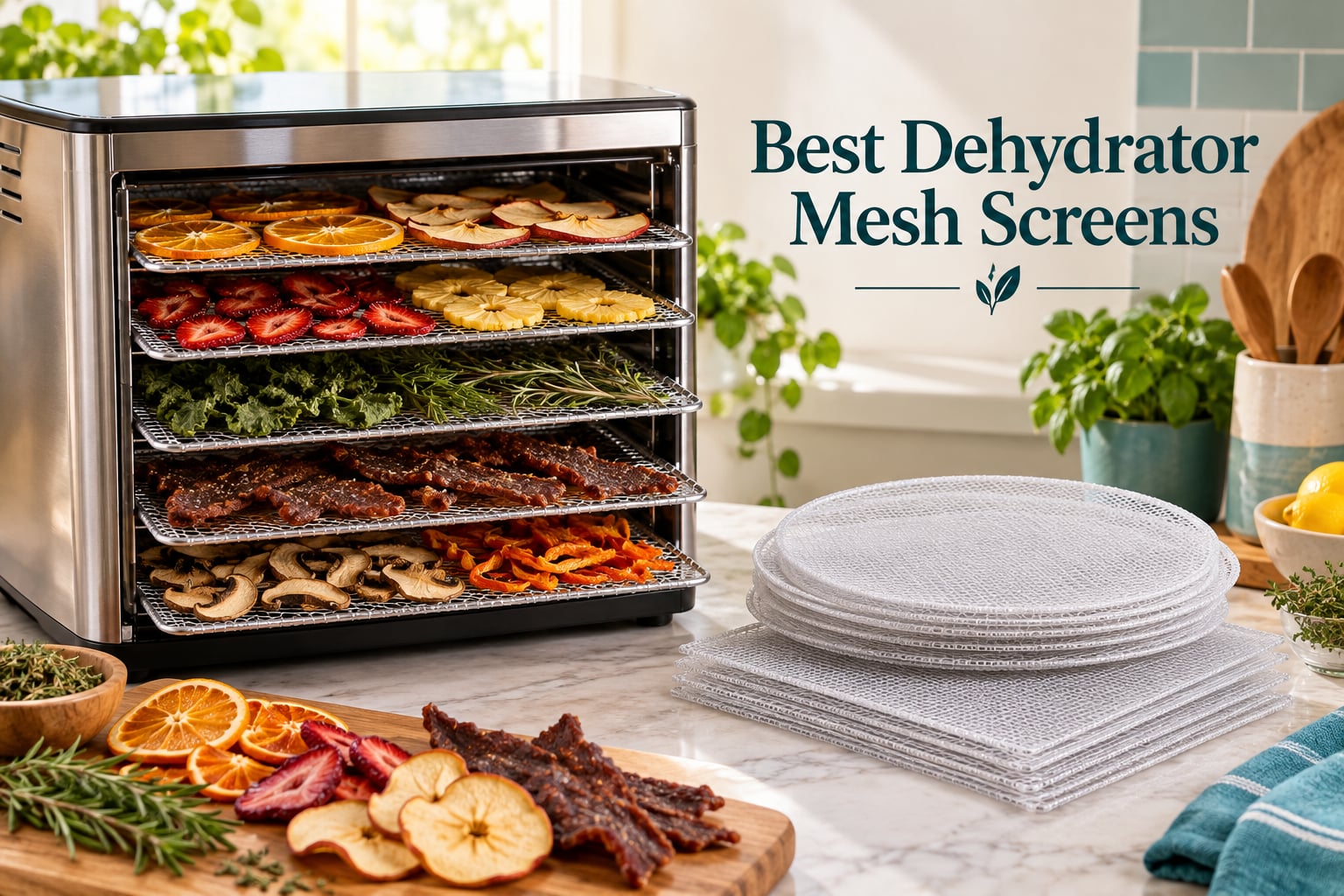 Best Dehydrator Mesh Screens