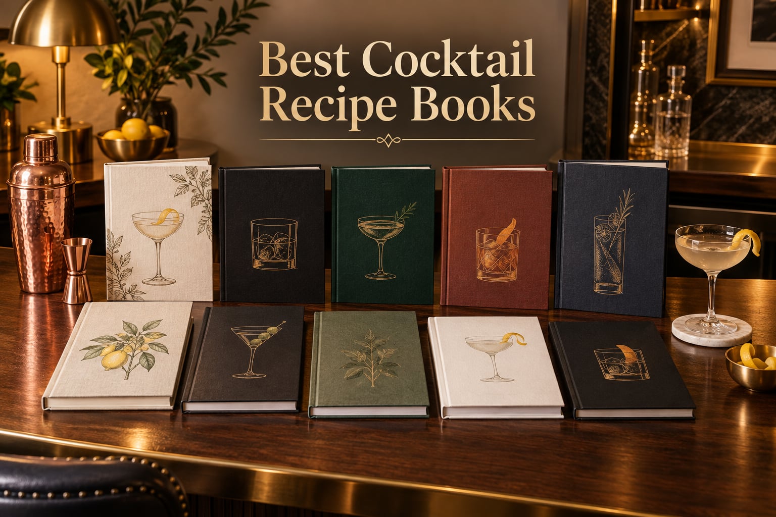 Best Cocktail Recipe Books