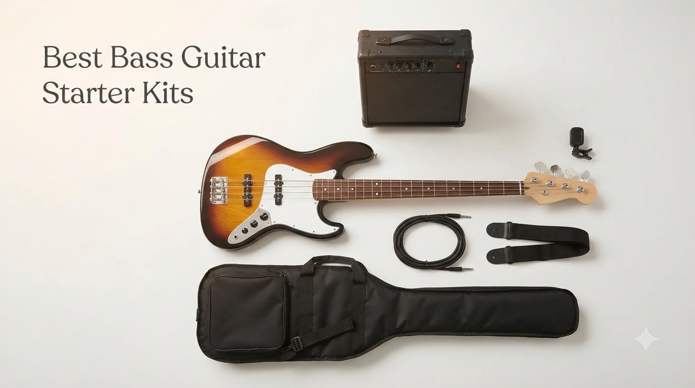 Best Bass Guitar Starter Kits