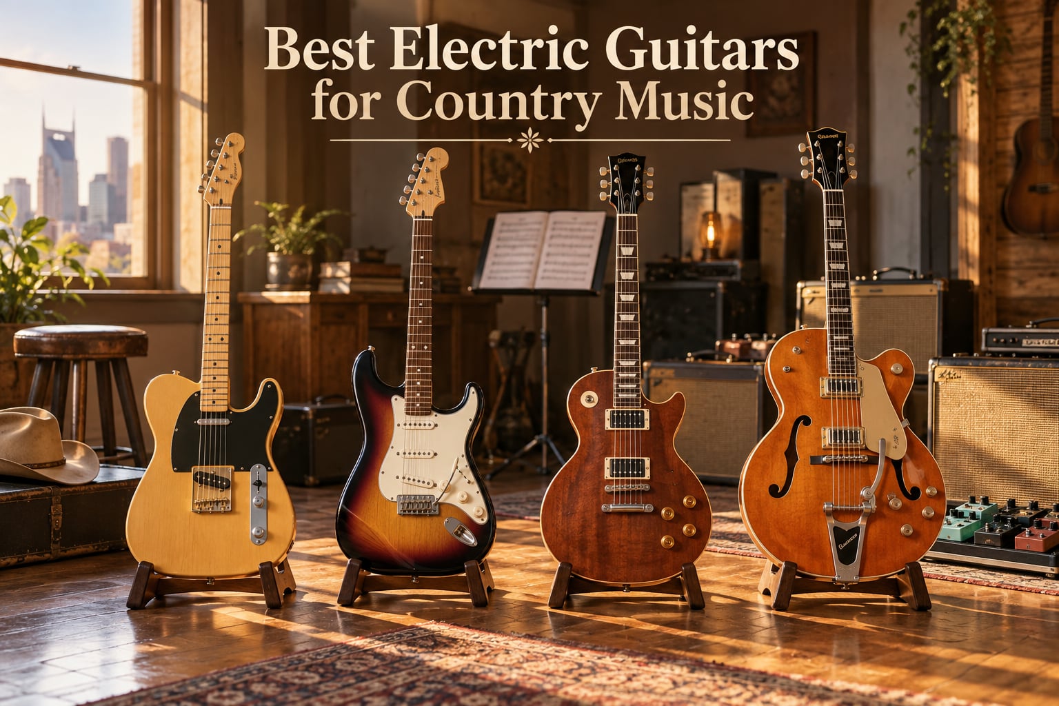 Best Electric Guitars for Country Music