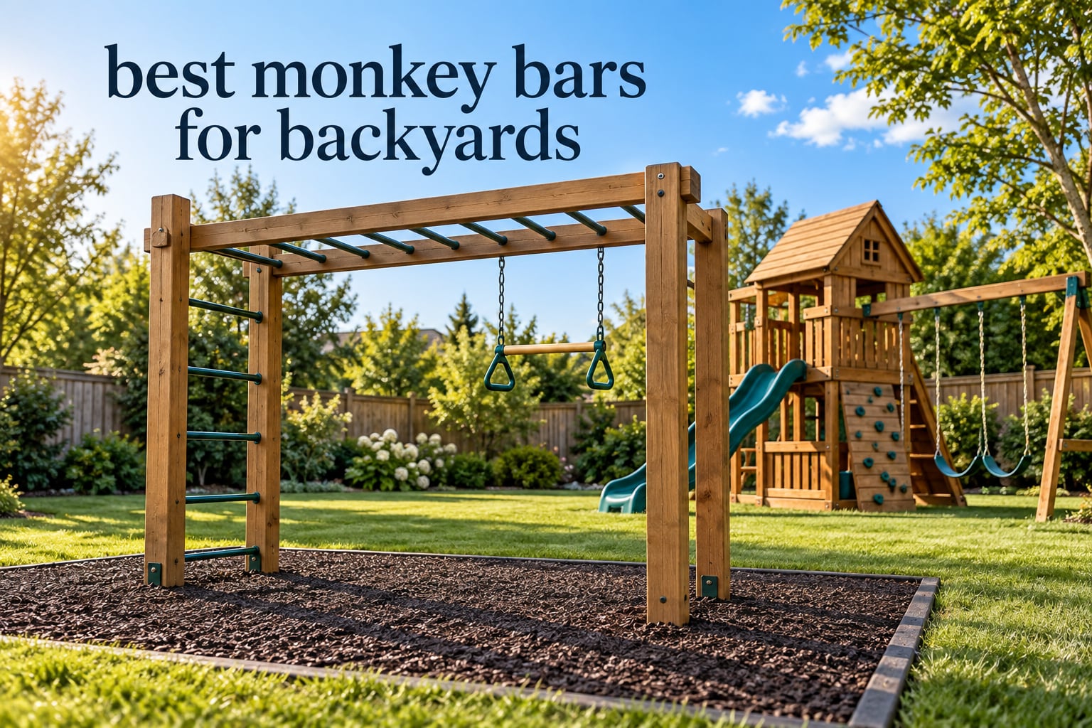best monkey bars for backyards