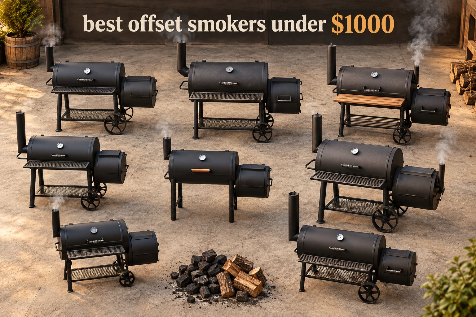 best offset smokers under $1000