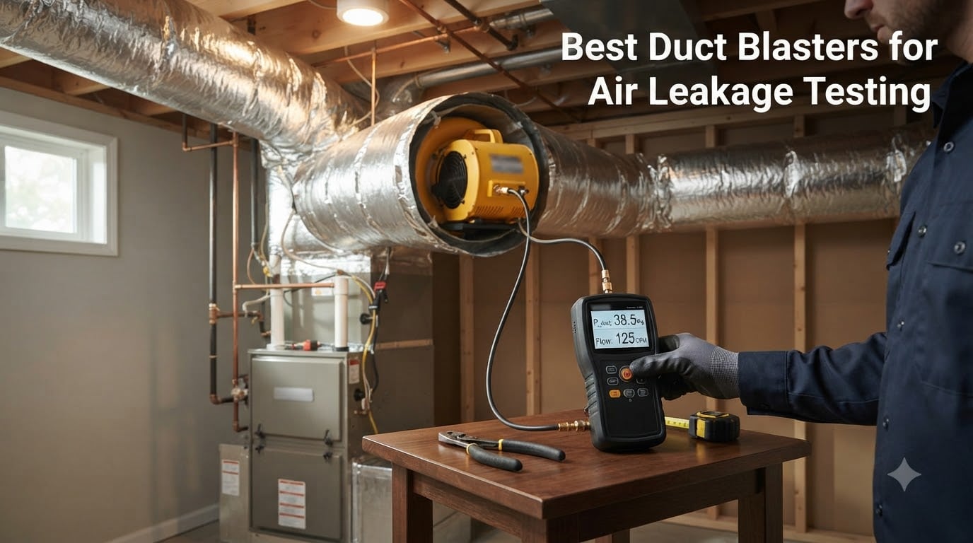 Best Duct Blasters for Air Leakage Testing