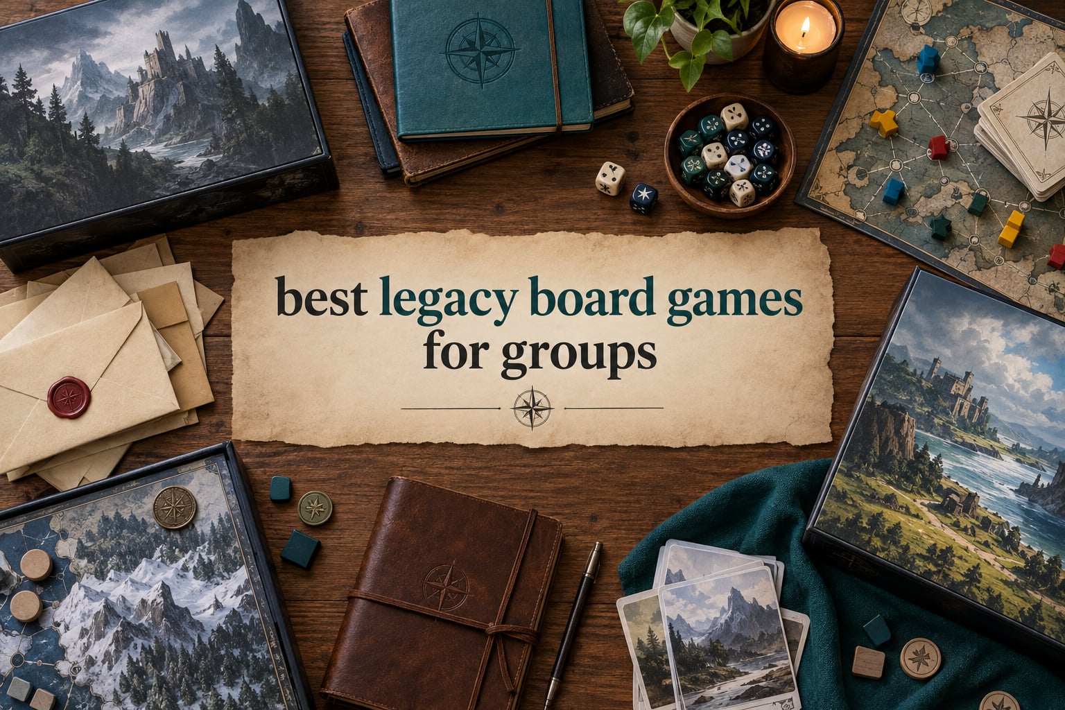 best legacy board games for groups
